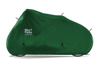 BikeParka Longtail bike cover in green – waterproof protection for longtail bikes
